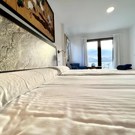 Doble Con Terraza O Balcon, Bb, Wifi Vista A Volcán En Yaiza Apartamento
